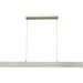 Slim Brushed Aluminum 4 Light LED Pendant - Pendants