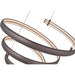 Sling Bronze 1 Light LED Pendant - Pendants
