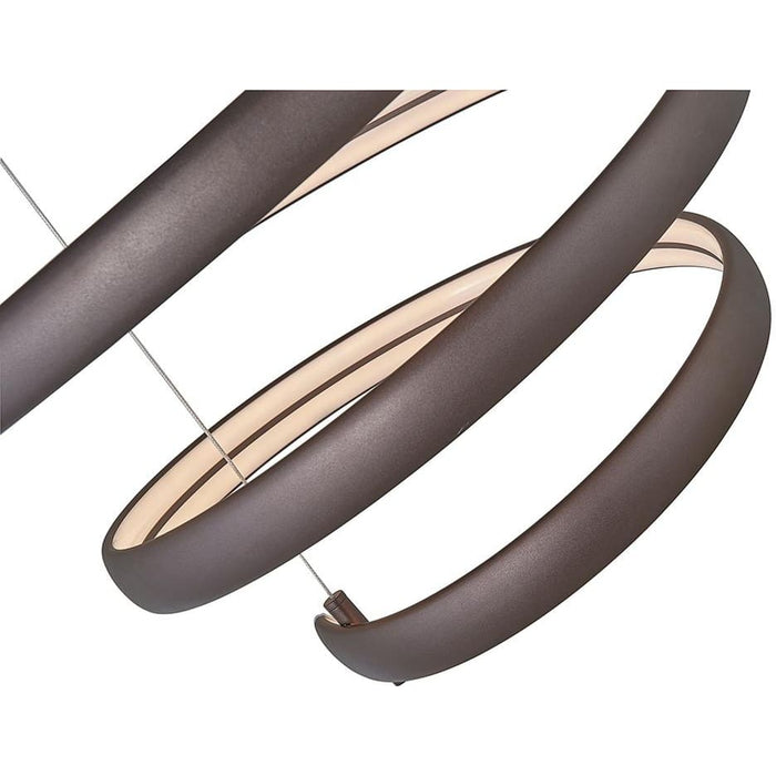 Sling Bronze 1 Light LED Pendant - Pendants