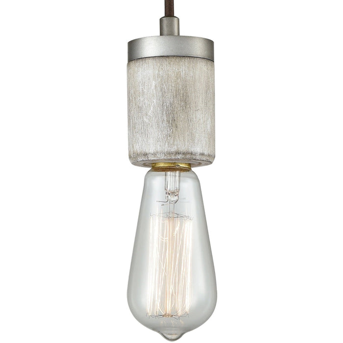 Socketholder Weathered Zinc Mini Pendant - Mini-Pendants