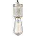 Socketholder Weathered Zinc Mini Pendant - Mini-Pendants