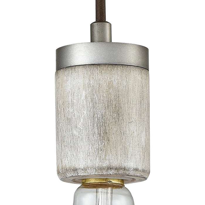 Socketholder Weathered Zinc Mini Pendant - Mini-Pendants