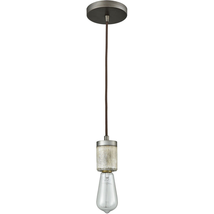 Socketholder Weathered Zinc Mini Pendant - Mini-Pendants