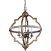 Socorro Stardust Cerused Oak LED Pendant - Pendants