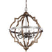 Socorro Stardust Cerused Oak LED Pendant - Pendants