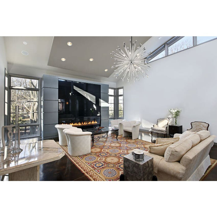 Soleia Chrome Chandelier - Chandeliers