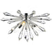 Soleia Chrome Flushmount | theLightShop