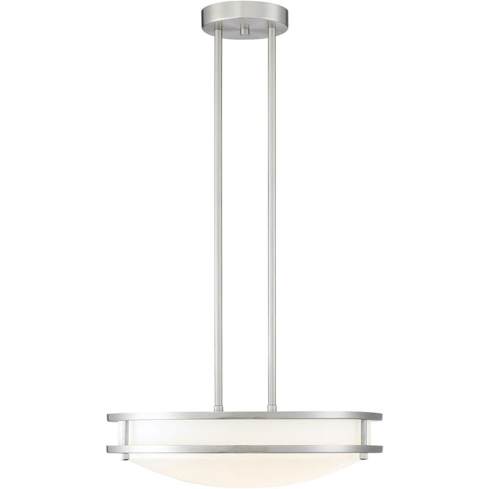 Solero Brushed Steel LED FlushMount - Flushmounts