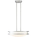 Solero Brushed Steel LED FlushMount - Flushmounts