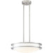 Solero Brushed Steel LED FlushMount - Flushmounts