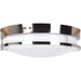 Solero Brushed Steel LED FlushMount - Flushmounts