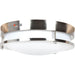Solero Brushed Steel LED FlushMount - Flushmounts