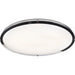 Solero Oval Chrome LED FlushMount - Flushmounts