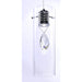 Solitaire Polished Chrome LED Single Pendant - Pendants