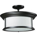 Sonna Bronze Semi-Flushmount | theLightShop