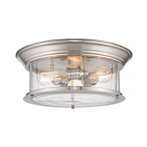 Sonna Brushed Nickel 3 Light Flushmount | theLightShop
