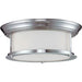 Sonna Brushed Nickel Flushmount | theLightShop