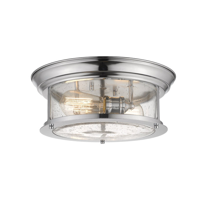 Sonna Chrome 2 Light Flushmount 727F13-CH | theLightShop