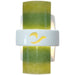 South Beach White Gloss and Lime Wall Sconce - Wall Sconce