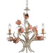 Southport 5 Light Sage Rose Chandelier - Chandeliers
