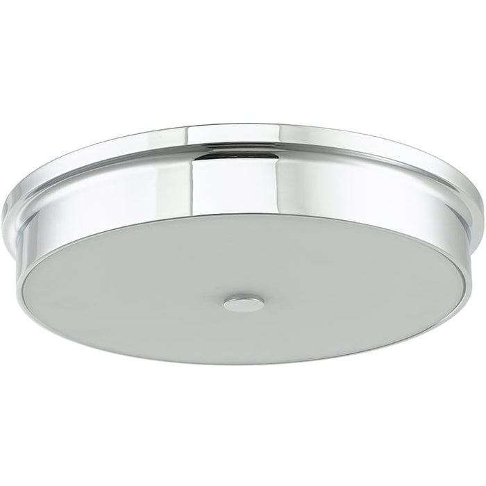Spark Chrome 1 Light LED Flushmount - Flushmounts