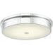 Spark Chrome 1 Light LED Flushmount - Flushmounts
