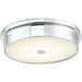 Spark Chrome 1 Light LED Flushmount - Flushmounts
