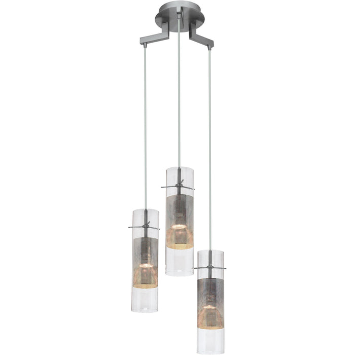 Spartan Brushed Steel Pendant - Pendants