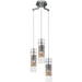 Spartan Brushed Steel Pendant - Pendants