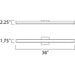 Spec Vanity Satin Nickel LED Bath Vanity - Bath Vanity