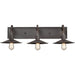 Spindle Wheel Oil Rubbed Bronze Vanity Light - Bath & Vanity