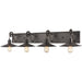 Spindle Wheel Oil Rubbed Bronze Vanity Light - Bath & Vanity