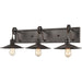 Spindle Wheel Oil Rubbed Bronze Vanity Light - Bath & Vanity