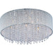 Spiral Polished Chrome Flush Mount - Flushmounts