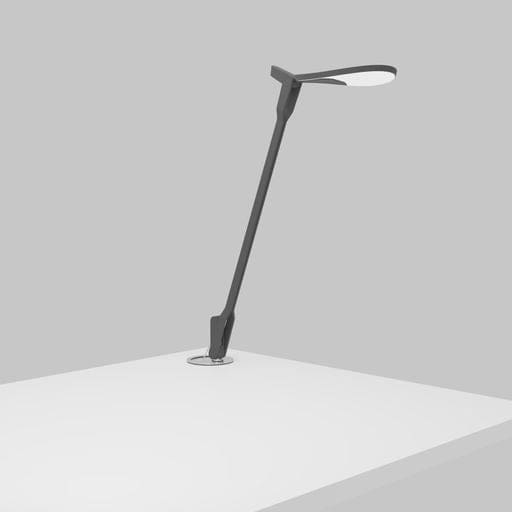 Splitty Desk Lamp with grommet mount Matte Grey - Desk Lamps