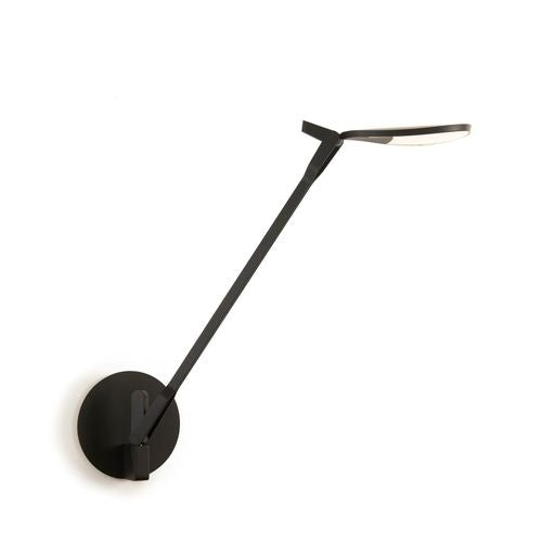 Splitty Desk Lamp with hardwire wall mount Matte Black - Wall Sconces