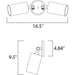 Spots White Flush Mount - Flushmounts
