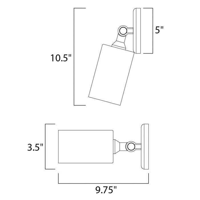 Spots White Flush Mount - Flushmounts