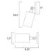 Spots White Flush Mount - Flushmounts
