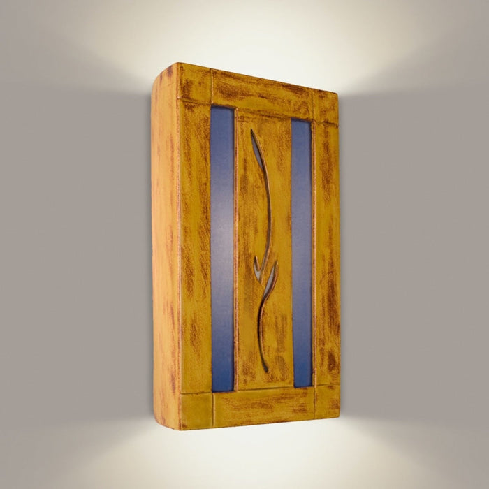 Spring Desert Blaze and Sapphire Wall Sconce - Wall Sconce