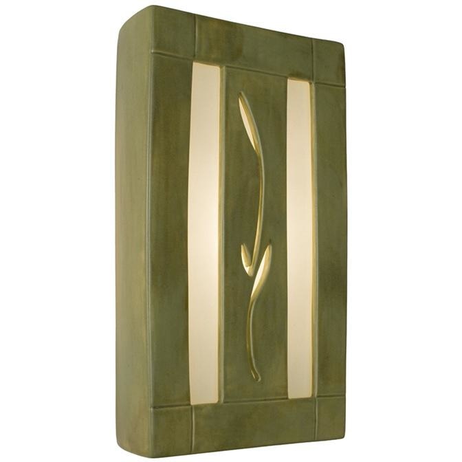 Spring Sagebrush and White Frost Wall Sconce - Wall Sconce