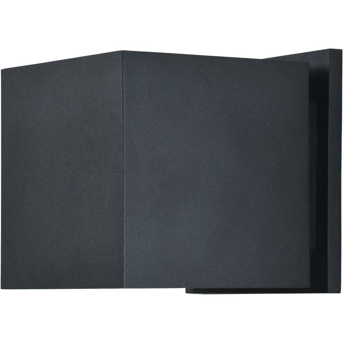 Square Black LED Outdoor Wall Sconce - Outdoor Wall Sconce