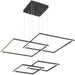 Squared Black LED Pendant - Pendants
