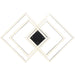 Squared Black LED Pendant - Pendants