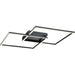 Squared Black LED Wall Sconce - Wall Sconce