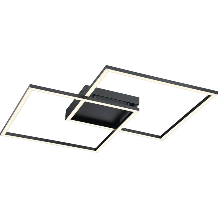 Squared Black LED Wall Sconce - Wall Sconce