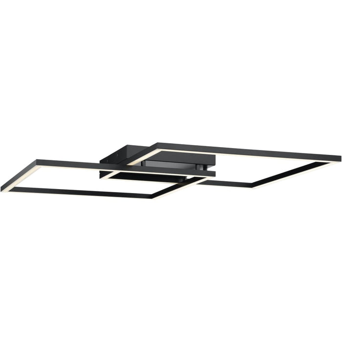 Squared Black LED Wall Sconce - Wall Sconce