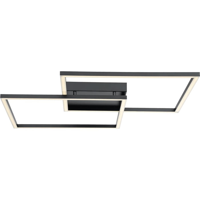 Squared Black LED Wall Sconce - Wall Sconce