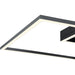 Squared Black LED Wall Sconce - Wall Sconce