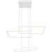 Squared White LED Pendant - Pendants